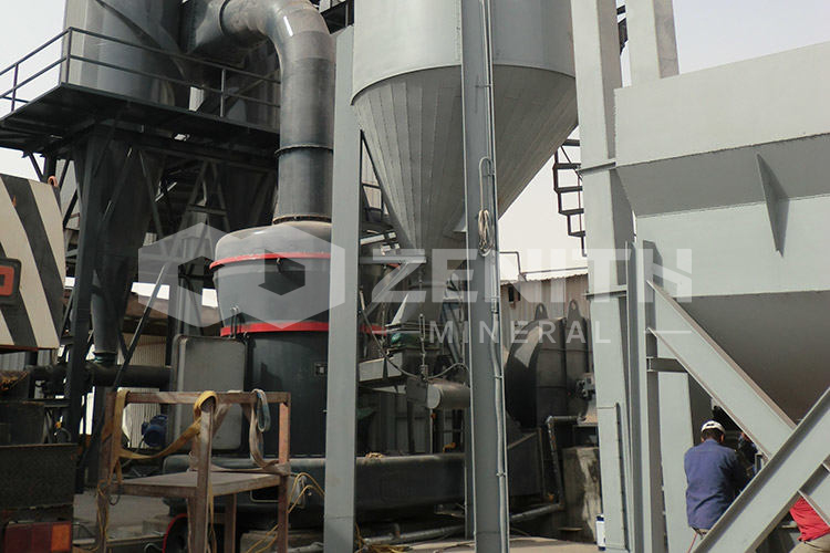 Annual 40 Kilotons Barite Grinding Plant image3